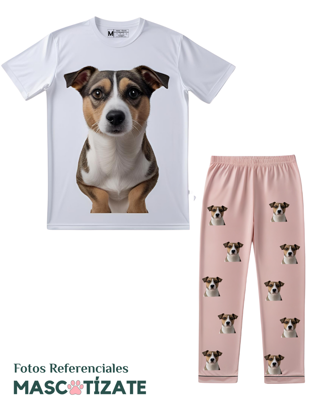 Pijama Personalizado Polera + Pantalón Mujer