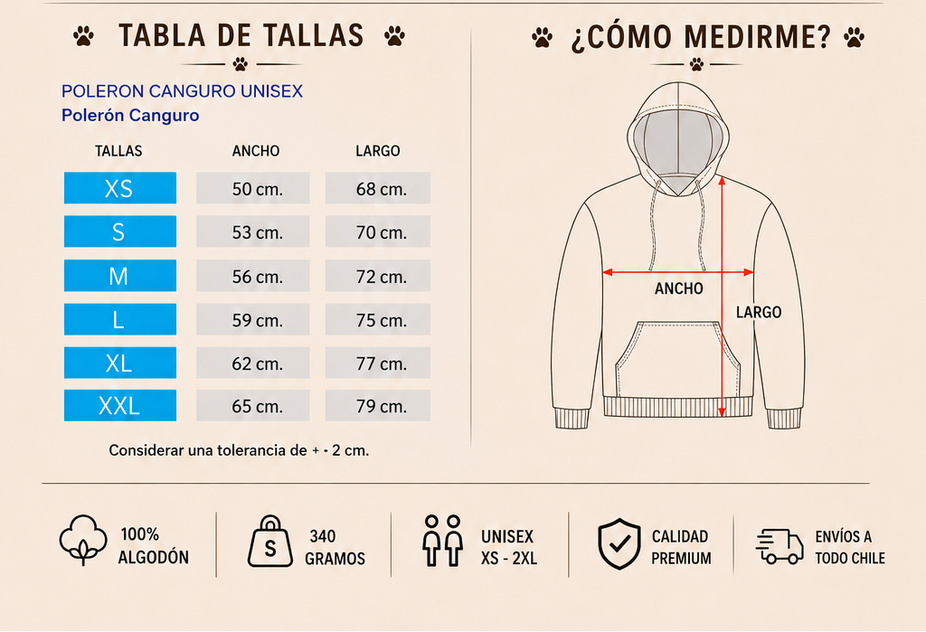 Polerones Personalizados de Mascotas – Hoodie Unisex con Diseño Exclusivo