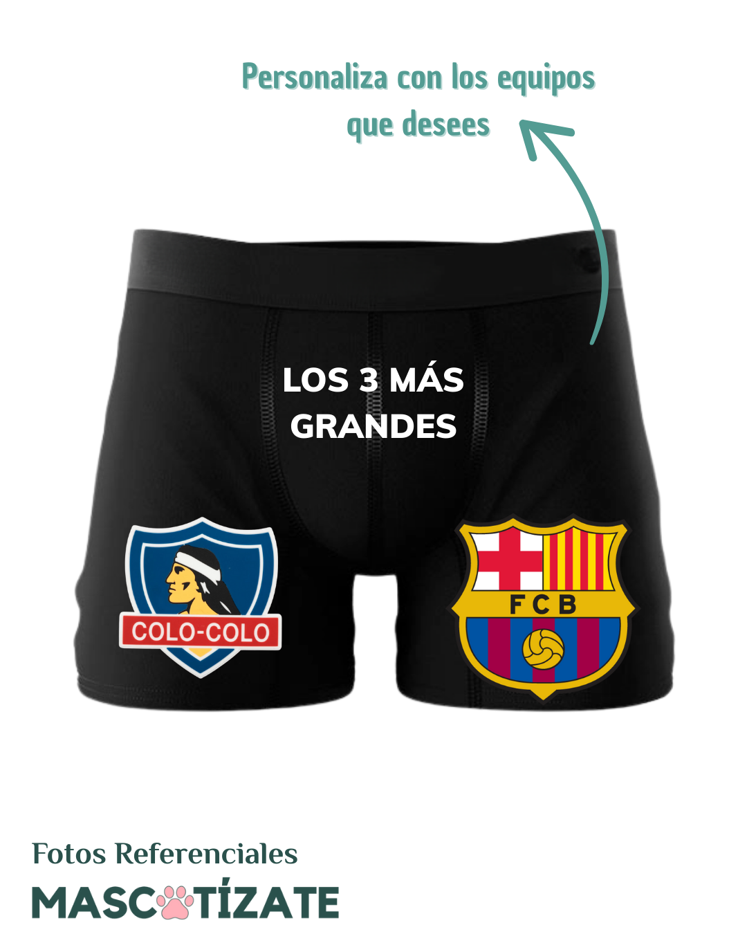 Boxer Personalizado con Foto | Regalo San Valentín | Algodón 95% Elastano 5% | Diseño a Elección