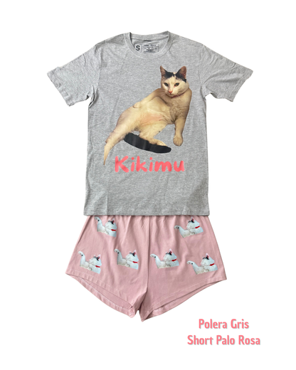 Pijama Personalizado Polera + Short Mujer