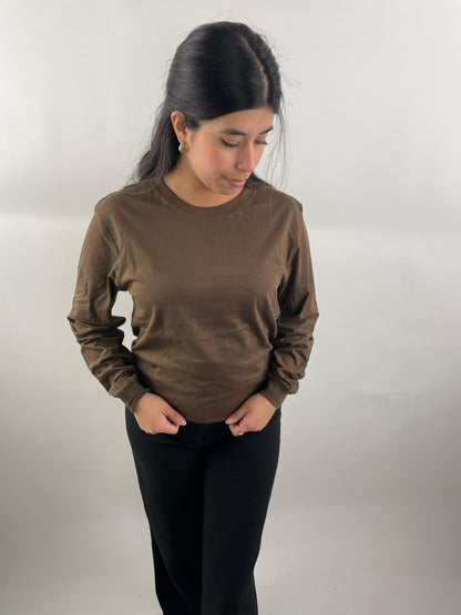 Pijama Personalizado Polera Manga Larga + Pantalón Mujer