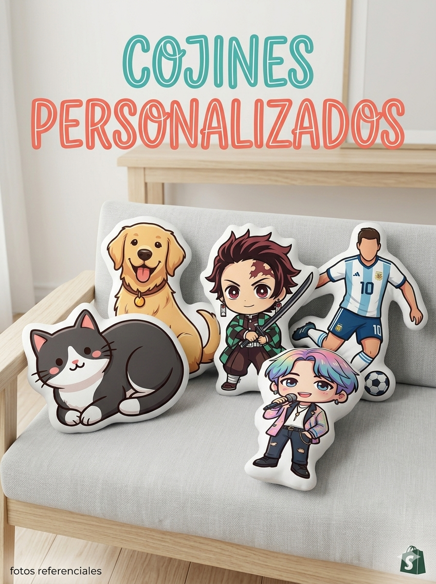 Cojín Personalizado con Foto – Diferentes Tamaños | Regalo Original