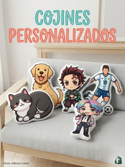Cojín Personalizado con Foto – Diferentes Tamaños | Regalo Original